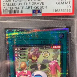 YuGiOh Called by the Grave PSA10 25th Secret Rare Alt Art Japanese Card - Image 2