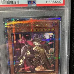 YuGiOh Diabellstar the Black Witch PSA10 25th Secret Alt Art QCAC JP - Image 2