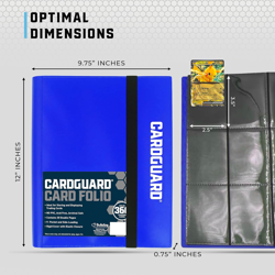 CardGuard Trading Card Binder Pro-Folio - 9 Pocket Binder - Side-Loading Albu... - Image 5