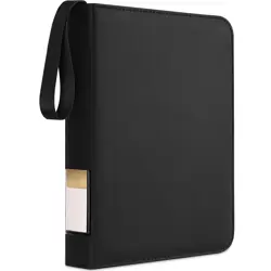 Toploader Binder 4 Pockets, Portable Trading Card Binder Holder Albums Book f... - Image 1