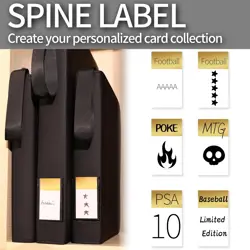 Toploader Binder 4 Pockets, Portable Trading Card Binder Holder Albums Book f... - Image 5