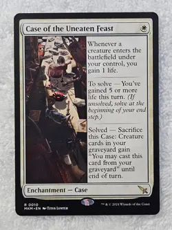 MTG Case of the Uneaten Feast #10 Murders at Karlov Manor Magic Card Rare NM - Image 1
