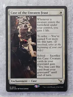 MTG Case of the Uneaten Feast #10 Murders at Karlov Manor Magic Card Rare NM - Image 5