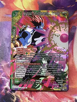 Android 13, Adamantine Avenger BT9-116 SR Dragon Ball Super Card - Image 1