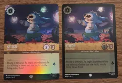 DISNEY Lorcana TCG FABLED STITCH Dancer EPIC Foil 207/204 & Foil 9/204 Cards - Image 2