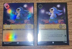 DISNEY Lorcana TCG FABLED STITCH Dancer EPIC Foil 207/204 & Foil 9/204 Cards - Image 4