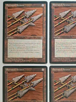 4x Serrated Arrows | Homelands | MTG | Magic The Gathering - Image 2
