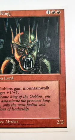 ►GOBLIN KING ►4.EDITION 1995 ►RED ►SUMMON LORD ►NM ►MTG ►MAGIC Goblinkonig - Image 3