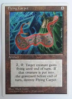 ►FLYING CARPET ►4. EDITION 1995 ►NM ►ARTIFACT ►MAGIC THE GATHERING ►MTG - Image 1