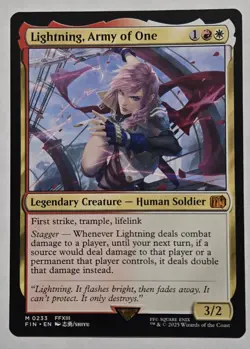 Lightning, Army of One Final Fantasy Regular - Image 1