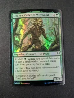 GILANRA, CALLER OF WIREWOOD FOIL #230 MTG Commander Legends - Image 1