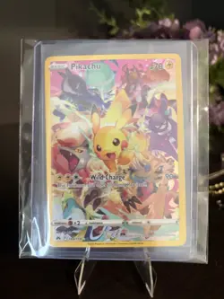POKEMON - PIKACHU 160/159 CRZ - CROWN ZENITH - ILLUSTRATION SECRET RARE ENG - Image 2