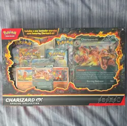 Pokemon TCG - Charizard EX Special Collection Box! 5x Packs + Promo. Sealed New - Image 1