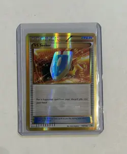 POKEMON POKEMON TCG 2015 TRAINER VS SEEKER 110/108 ROARING SKIES HOLO VF - Image 1