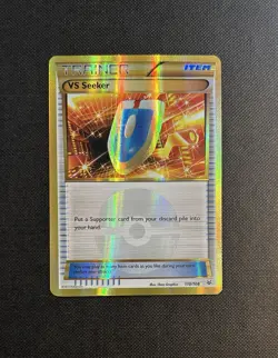 POKEMON POKEMON TCG 2015 TRAINER VS SEEKER 110/108 ROARING SKIES HOLO VF - Image 2