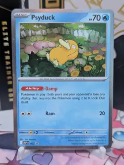 Pokemon TCG Psyduck MEP 007 - Mega Evolutions Triple Blister Promo (NM) - Image 1