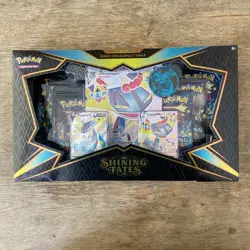 Pokemon Shining Fates TCG: SHINY DRAGAPULT VMAX PREMIUM COLLECTION - Image 1
