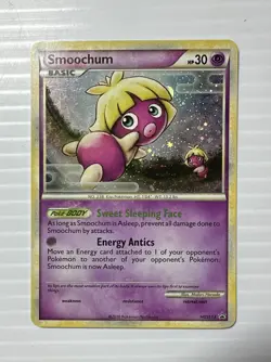 Pokemon TCG. Smoochum HGSS13. Black Star Promo. Holo Rare. NM - Image 1