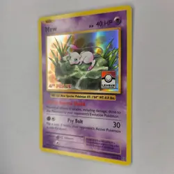 HOLO 4TH PLACE LEAGUE PROMO MEW 53/108 EVOLUTIONS LP POKEMON - Image 4