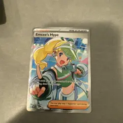 2025 Pokemon Emcee’s Hype SV Destined Rivals Ultra Rare #220/182 NM - Image 1