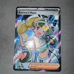 2025 Pokemon Emcee’s Hype SV Destined Rivals Ultra Rare #220/182 NM - Image 3