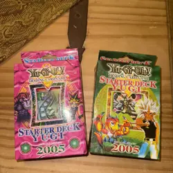 Rare 2005-06 Yu-gi-oh Worldwide Edition Starter Deck (Pink and Green) - Image 1
