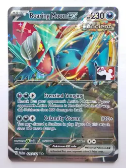 Roaring Moon EX 124 Play! Prize Pack Series 5 Pokemon card - Image 1