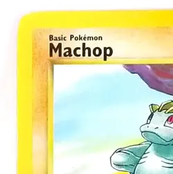 Machop 78/130 Base Set 2 Regular Vintage 2000 Pokemon Card - Image 3