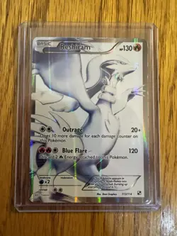 Pokemon TCG Reshiram 113/114 Holo Ultra Rare Card Celebrations Series - Image 1