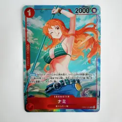 ONE PIECE Card Game/ R/CHARACTER/ROMANCE DAWN OP-01 NAMI parallel Japanese - Image 1