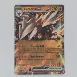 Pokemon TCG Excadrill ex 046/086 Holo Double Rare Black Bolt Rare Mint Card - Image 1