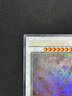 Stardust Dragon TDGS-EN040 1st Edition Ghost Rare Holo YuGiOh Card English - Image 3