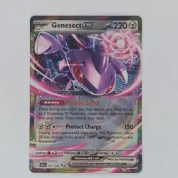 Pokemon TCG Genesect ex 067/086 Holo Double Rare Black Bolt Rare Mint Card - Image 1