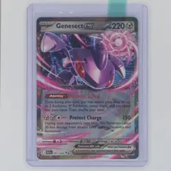 Pokemon TCG Genesect ex 067/086 Holo Double Rare Black Bolt Rare Mint Card - Image 2