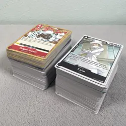 One Piece Card Game 232 Card Bulk Lot Character Common Uncommon Cards NM - Image 1