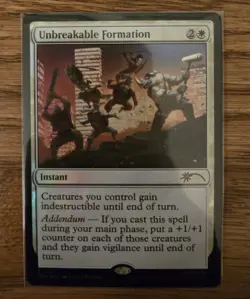 TMNT Unbreakable Formation NYCC 2025 Promo MTG Magic The Gathering Ninja Turtles - Image 1