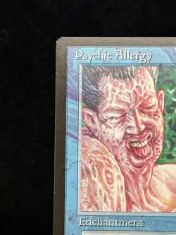 PSYCHIC ALLERGY The Dark 1994 Magic The Gathering MTG TCG Rare🔥Reserved List🔥 - Image 3