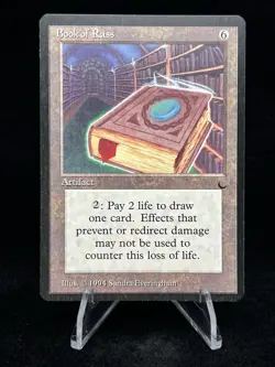 BOOK OF RASS The Dark 1994 Magic The Gathering (MTG) TCG Uncommon 🔥MINT🔥 - Image 1