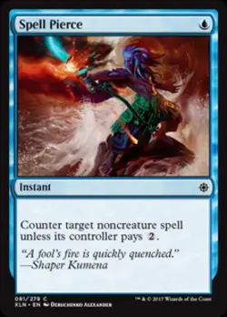Spell Pierce - Light Play MTG Ixalan - Image 1