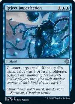 Reject Imperfection - Near Mint MTG Phyrexia: All Will Be One - Image 1