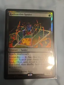 Radioactive Spider Marvel's Spider-Man Foil #285 MTG Near Mint Promo - Image 2