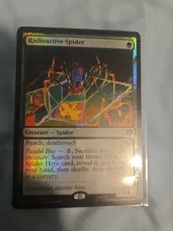 Radioactive Spider Marvel's Spider-Man Foil #285 MTG Near Mint Promo - Image 3