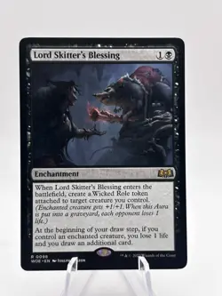 Lord Skitter's Blessing 0098 Wilds of Eldraine WOE MTG NM - Image 1