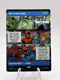 The Clone Saga 0219 Borderless Marvel's Spider-Man SPM MTG NM - Image 1