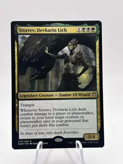 Storrev, Devkarin Lich 219/264 War of the Spark WAR MTG NM - Image 1