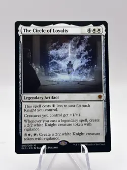 The Circle of Loyalty 009/269 Throne of Eldraine ELD MTG NM - Image 1