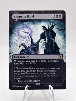 Sanguine Bond 0035 Wilds of Eldraine: Enchanting Tales WOT MTG NM - Image 1