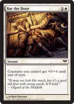 Bar the Door -Foil Medium Play MTG Dark Ascension - Image 1