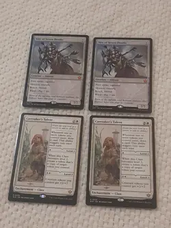 Sire of Seven Deaths X2 And Caretaker's Talent X2 MTG Magic The Gathering - Image 1