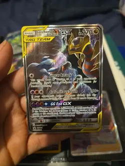 Garchomp & Giratina GX - SM193 - SM Promos (SMP) Pokemon TCG + Three Freebies. - Image 1